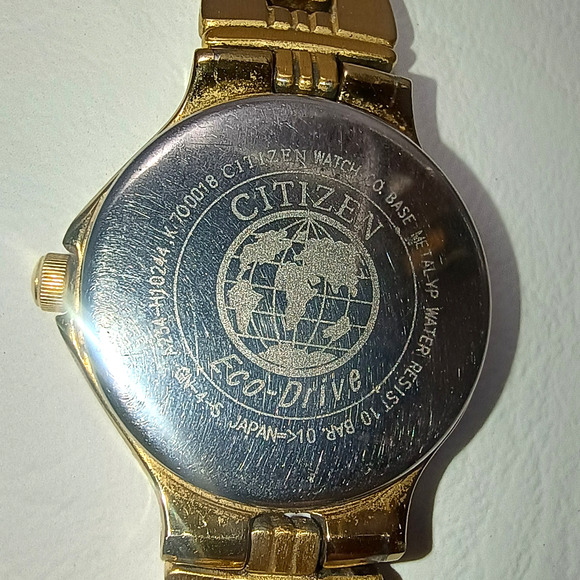 Citizen Eco-Drive WR100 Solar-Tech Ladies Watch Gold toned Mother of Pearl 27mm main image 14